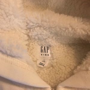 GAP Shirts & Tops - Gap Girls size L hooded logo zip sweatshirt GAP Shirts & Tops - Gap Girls size L hooded logo zip sweatshirt
